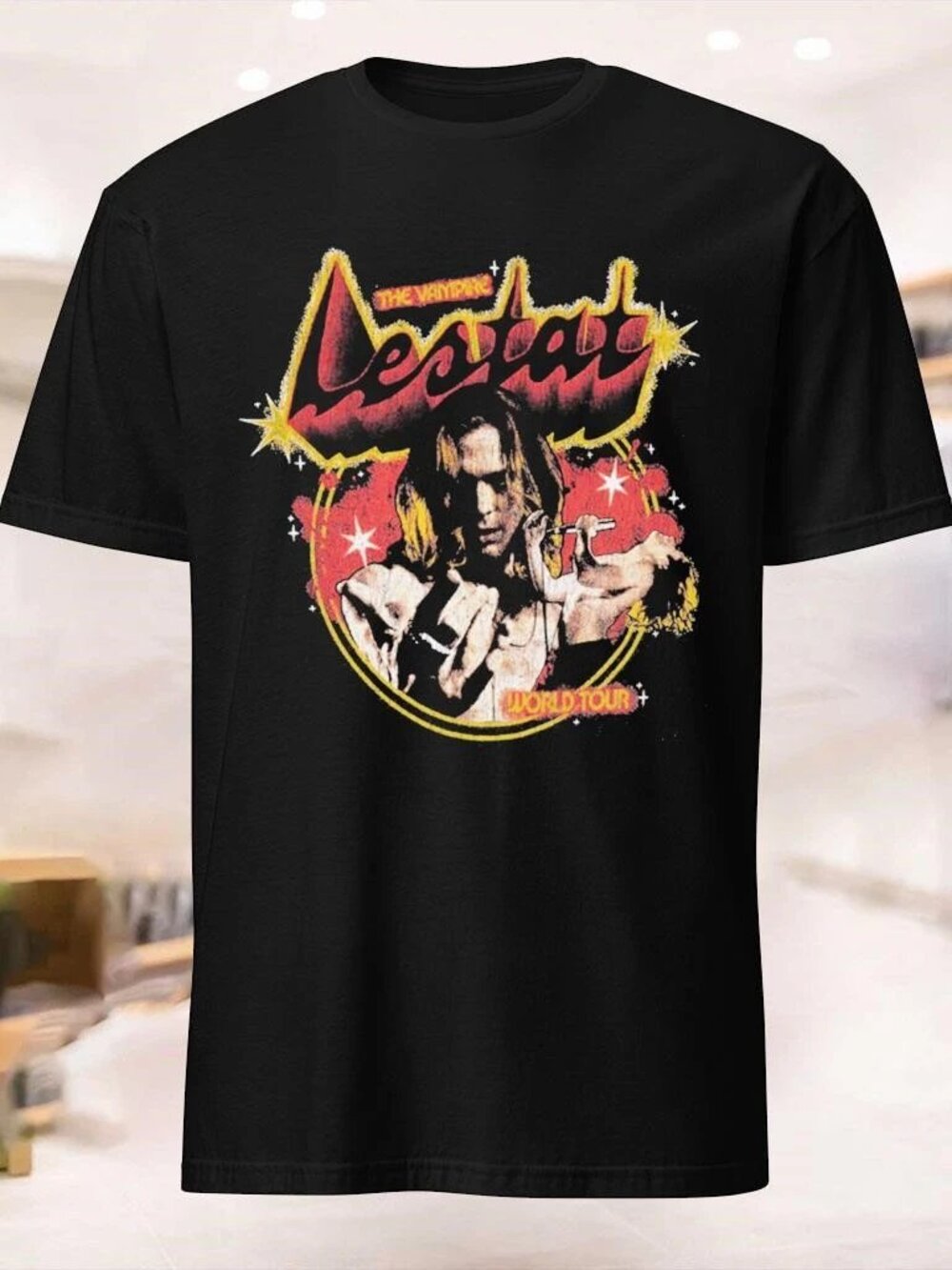 Lestat The Vampire Interview With The Vampire World Tour Rock Band Concert Shirt